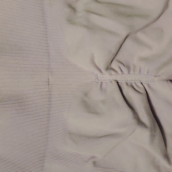 Lavender Ribbed Butt Scrunch Shorts - Picture 3 of 3